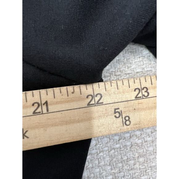 Good American Bodysuit Stretch Jersey U Ring Neck Snap Thong Gusset Sz 8 Black - Picture 4 of 9